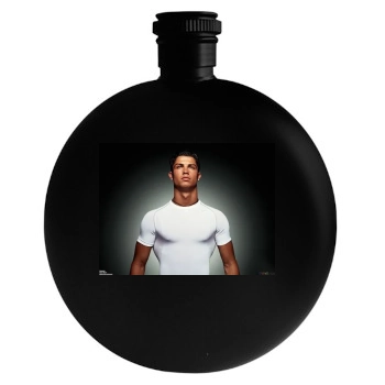 Cristiano Ronaldo Round Flask