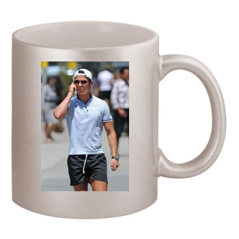 Cristiano Ronaldo 11oz Metallic Silver Mug