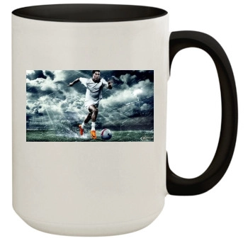 Cristiano Ronaldo 15oz Colored Inner & Handle Mug