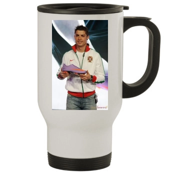 Cristiano Ronaldo Stainless Steel Travel Mug