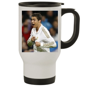 Cristiano Ronaldo Stainless Steel Travel Mug