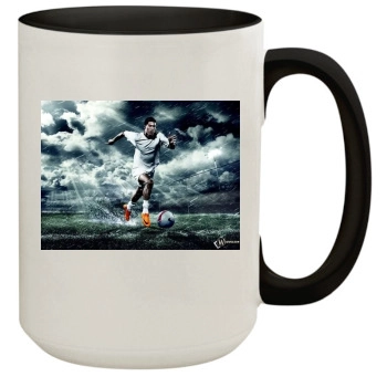 Cristiano Ronaldo 15oz Colored Inner & Handle Mug