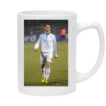 Cristiano Ronaldo 14oz White Statesman Mug