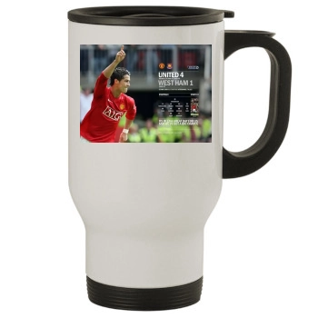 Cristiano Ronaldo Stainless Steel Travel Mug