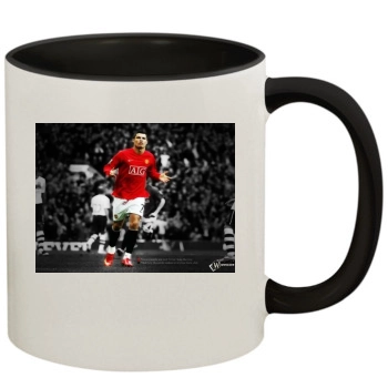 Cristiano Ronaldo 11oz Colored Inner & Handle Mug