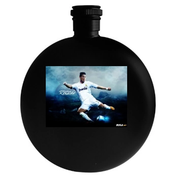 Cristiano Ronaldo Round Flask