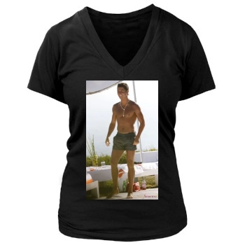 Cristiano Ronaldo Women's Deep V-Neck TShirt