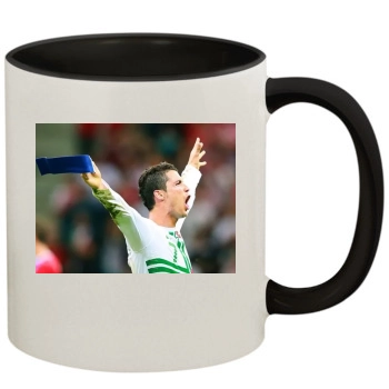 Cristiano Ronaldo 11oz Colored Inner & Handle Mug