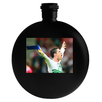 Cristiano Ronaldo Round Flask