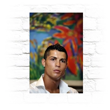 Cristiano Ronaldo Metal Wall Art