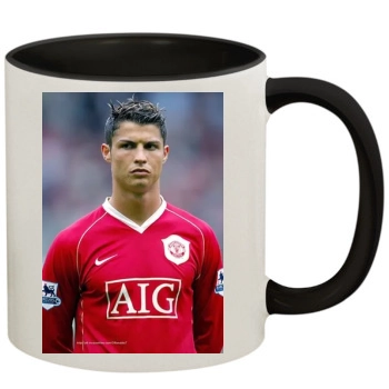 Cristiano Ronaldo 11oz Colored Inner & Handle Mug