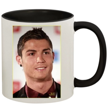 Cristiano Ronaldo 11oz Colored Inner & Handle Mug