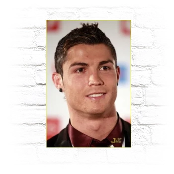 Cristiano Ronaldo Metal Wall Art