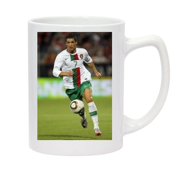 Cristiano Ronaldo 14oz White Statesman Mug