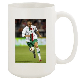 Cristiano Ronaldo 15oz White Mug