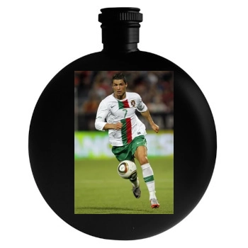 Cristiano Ronaldo Round Flask