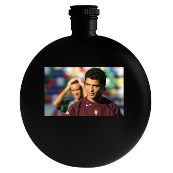 Cristiano Ronaldo Round Flask