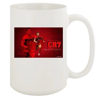 Cristiano Ronaldo 15oz White Mug