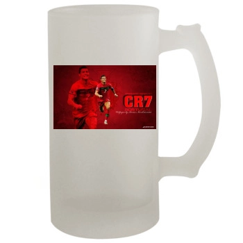 Cristiano Ronaldo 16oz Frosted Beer Stein