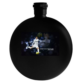 Cristiano Ronaldo Round Flask