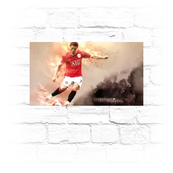 Cristiano Ronaldo Metal Wall Art