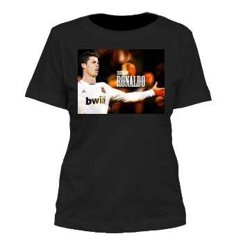 Cristiano Ronaldo Women's Cut T-Shirt