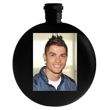 Cristiano Ronaldo Round Flask