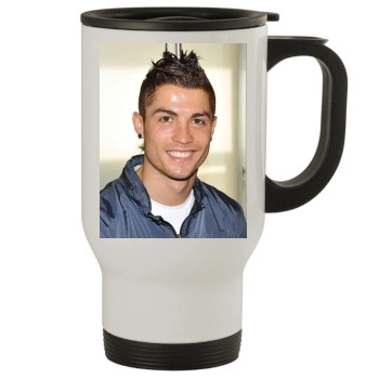 Cristiano Ronaldo Stainless Steel Travel Mug