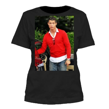 Cristiano Ronaldo Women's Cut T-Shirt