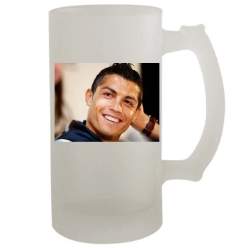 Cristiano Ronaldo 16oz Frosted Beer Stein