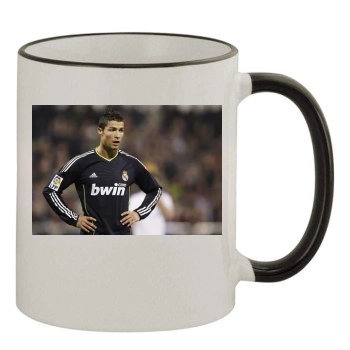 Cristiano Ronaldo 11oz Colored Rim & Handle Mug