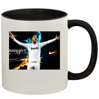 Cristiano Ronaldo 11oz Colored Inner & Handle Mug