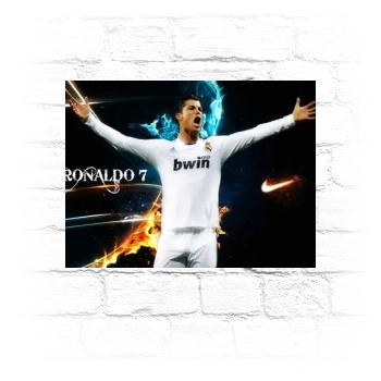 Cristiano Ronaldo Metal Wall Art