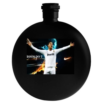 Cristiano Ronaldo Round Flask