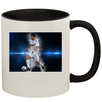 Cristiano Ronaldo 11oz Colored Inner & Handle Mug