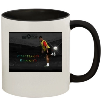 Cristiano Ronaldo 11oz Colored Inner & Handle Mug