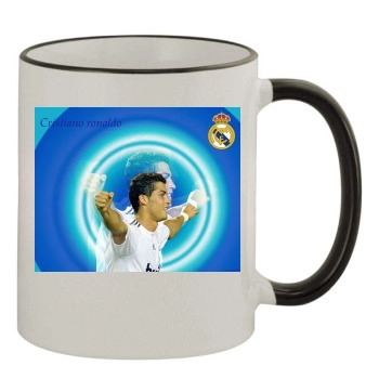 Cristiano Ronaldo 11oz Colored Rim & Handle Mug