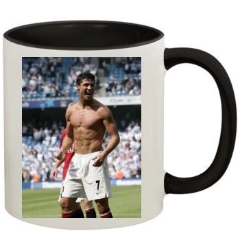 Cristiano Ronaldo 11oz Colored Inner & Handle Mug