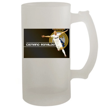 Cristiano Ronaldo 16oz Frosted Beer Stein