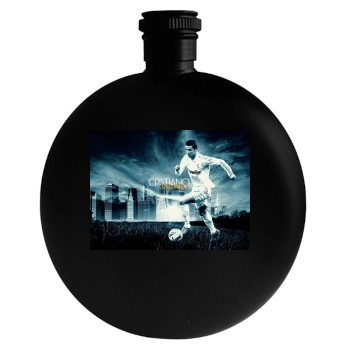 Cristiano Ronaldo Round Flask