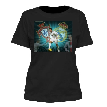 Cristiano Ronaldo Women's Cut T-Shirt