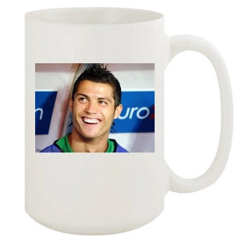 Cristiano Ronaldo 15oz White Mug