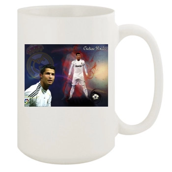 Cristiano Ronaldo 15oz White Mug