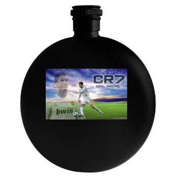 Cristiano Ronaldo Round Flask