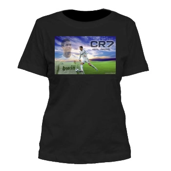 Cristiano Ronaldo Women's Cut T-Shirt