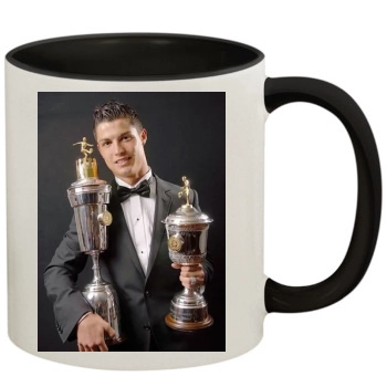 Cristiano Ronaldo 11oz Colored Inner & Handle Mug