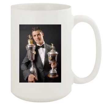 Cristiano Ronaldo 15oz White Mug