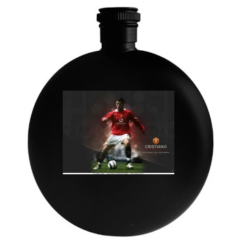 Cristiano Ronaldo Round Flask