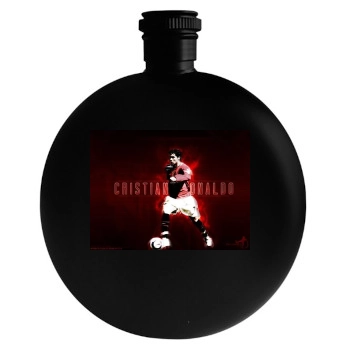 Cristiano Ronaldo Round Flask