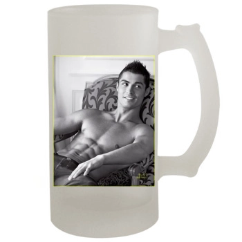 Cristiano Ronaldo 16oz Frosted Beer Stein